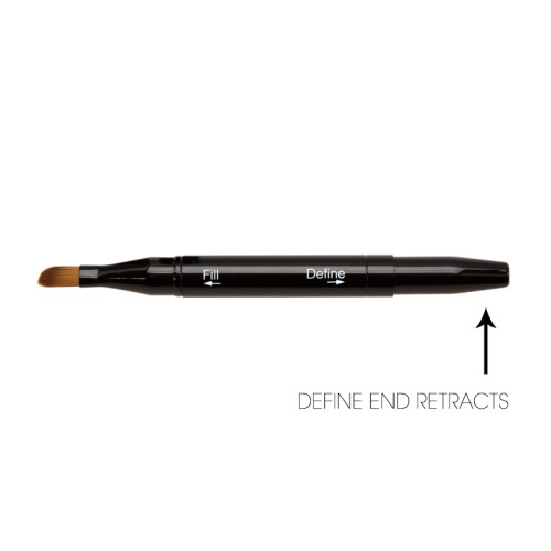 Double Ended Lip Brush - Retractable Lip Brush